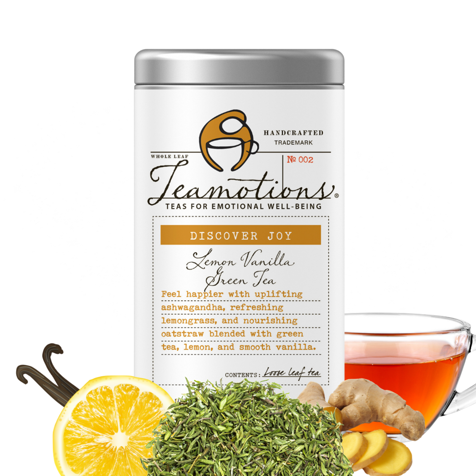 DISCOVER JOY | Lemon Vanilla Green Tea – Teamotions